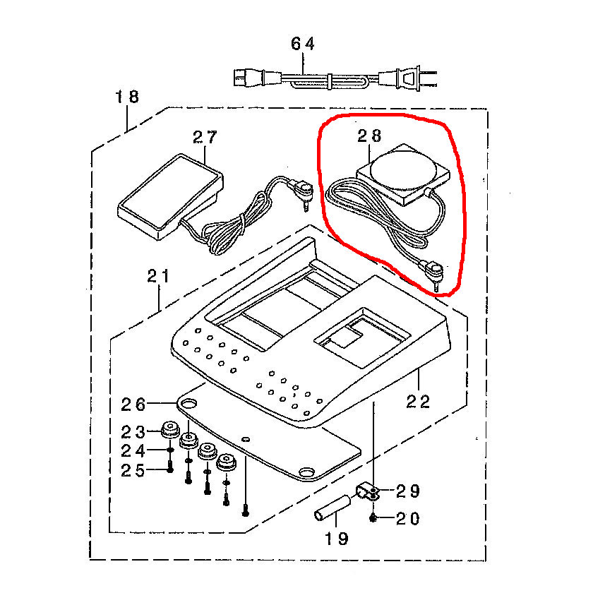 楽天市場】JUKI 職業用ミシン用(シュプール25デラックス/TL-25DX）用
