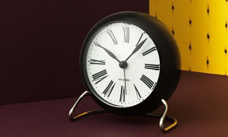 アルネ ヤコブセン テーブルクロック アラーム / ROMAN ローマン