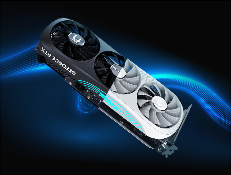 ZOTAC GAMING GeForce RTX 4070 Ti SUPER Trinity Black Edition 16GB