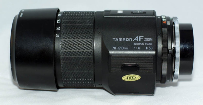 The Tamron AF Zoom 70-210 mm f/ 4 IF Adaptall-2 model 47A Lens