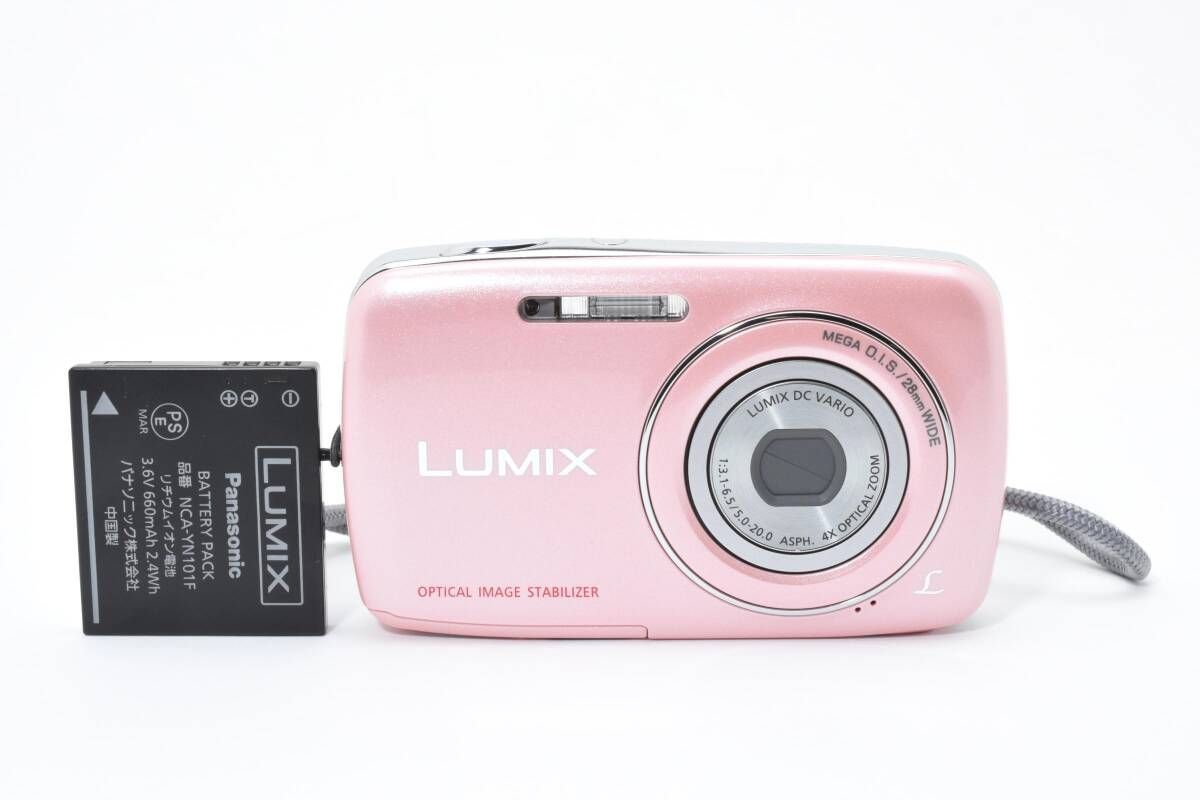 ☆極上品☆パナソニック Panasonic LUMIX DMC-S1 ピンク☆ 4080 #4416
