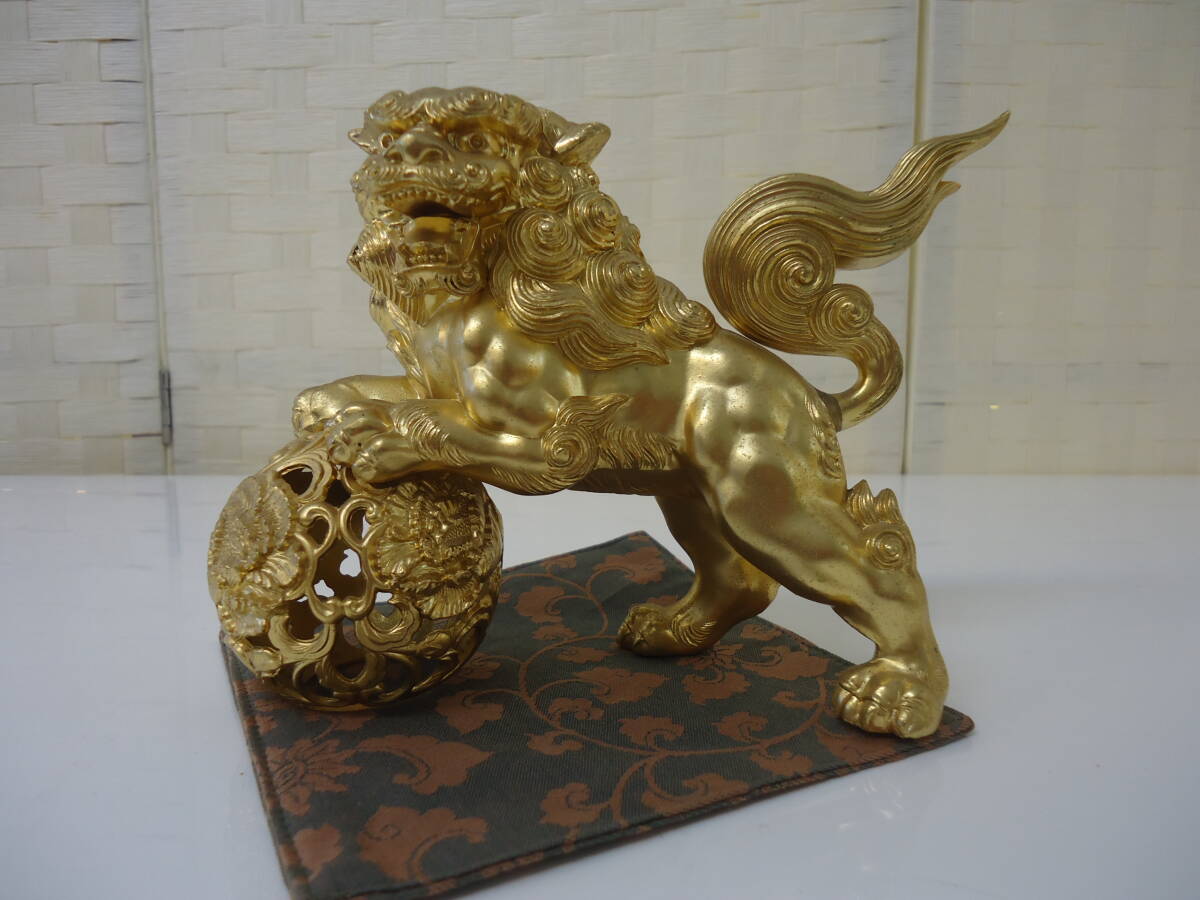 Yahoo!オークション -「玉獅子」(銅製) (金属工芸)の落札相場・落札価格
