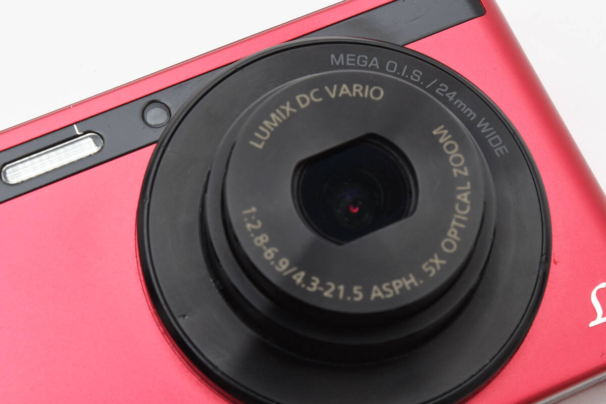 Yahoo!オークション - 通電確認済み Panasonic LUMIX DMC-XS1 レッド