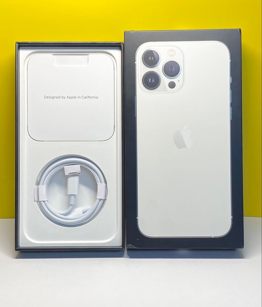 美品・Iphone 13 Pro Max シルバー 128GB SIM フリー バッテリー 96