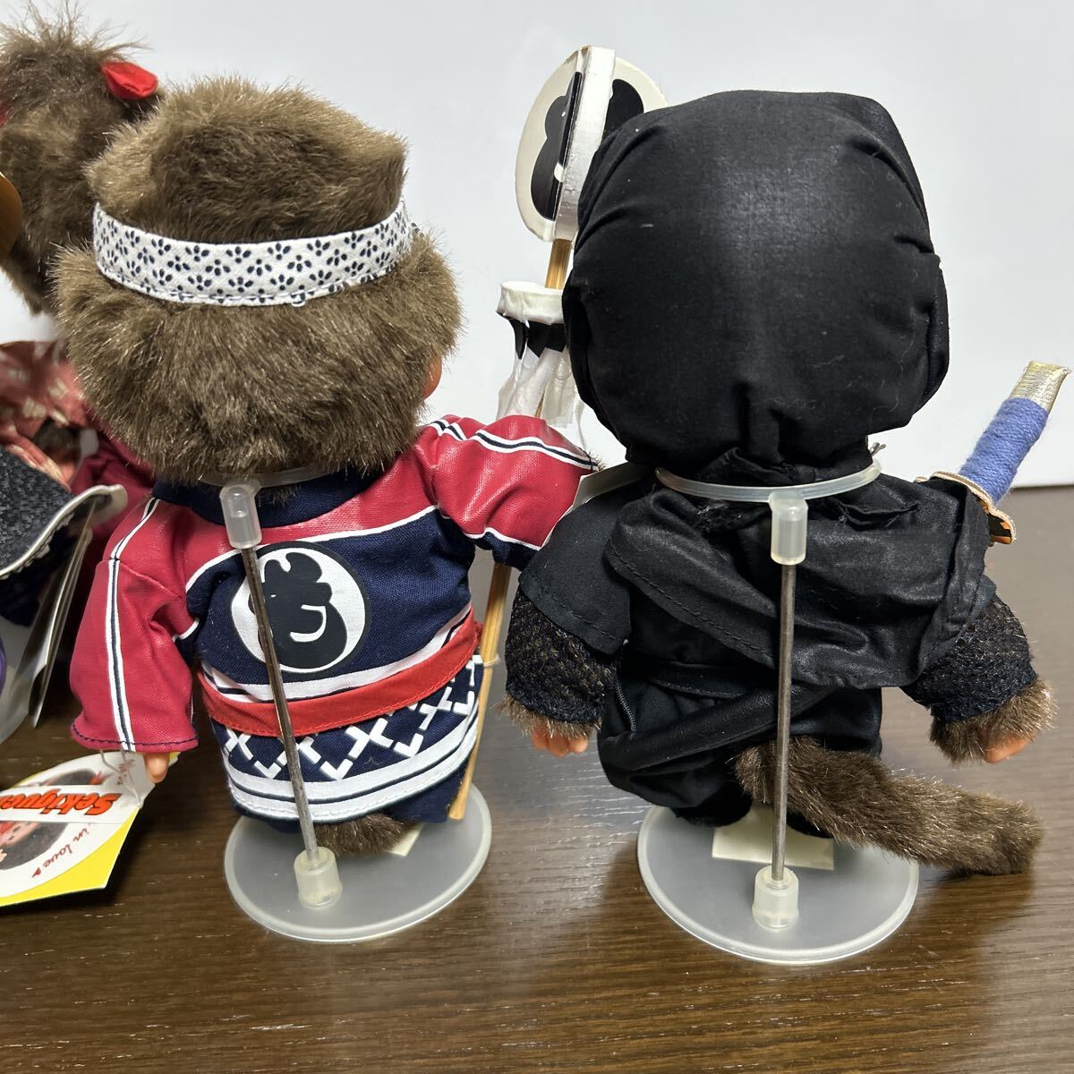 モンチッチ 4体セット ジャパネスク Japanesque Monchhichi 忍者 町