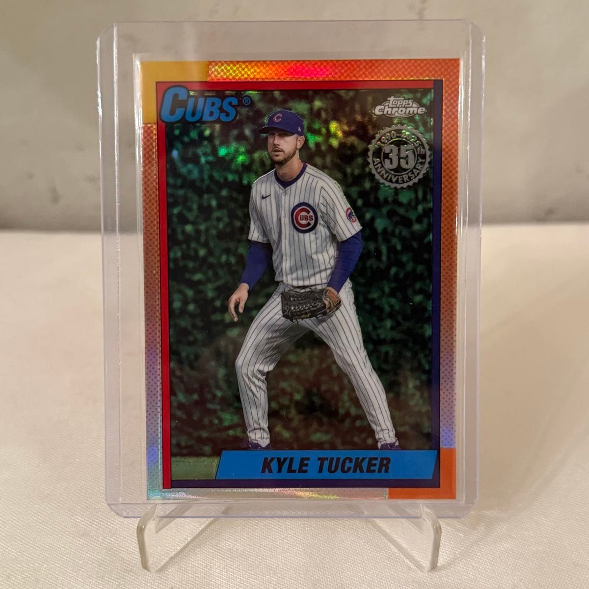 最終値下げ Topps Chrome KYLE TUCKER カイルタッカー CUBS 35周年