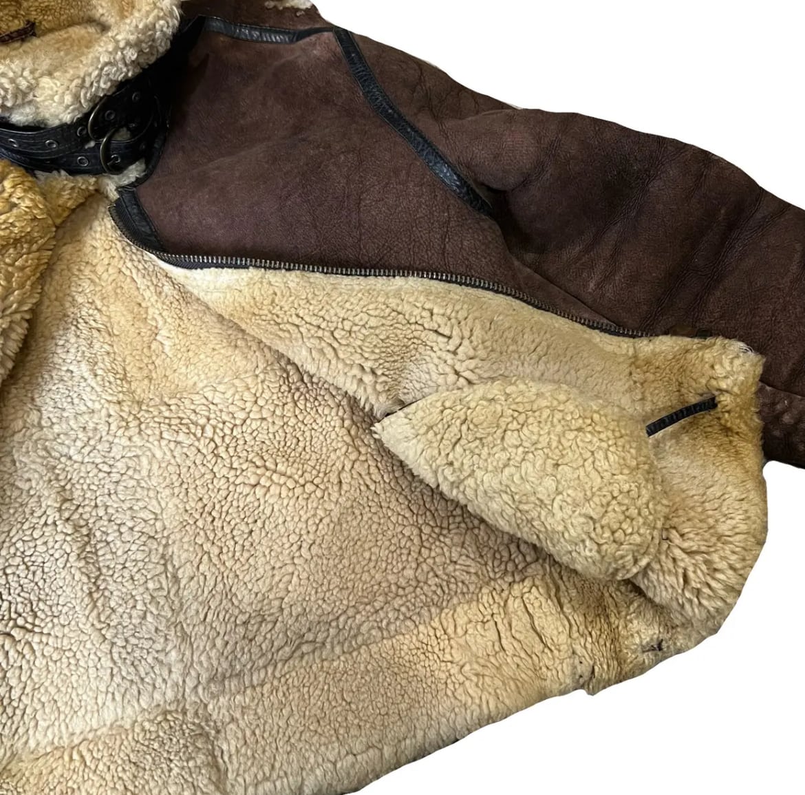 90s FEDELESS MILITARY INC B-3 TYPE mouton Jacket | MASEA