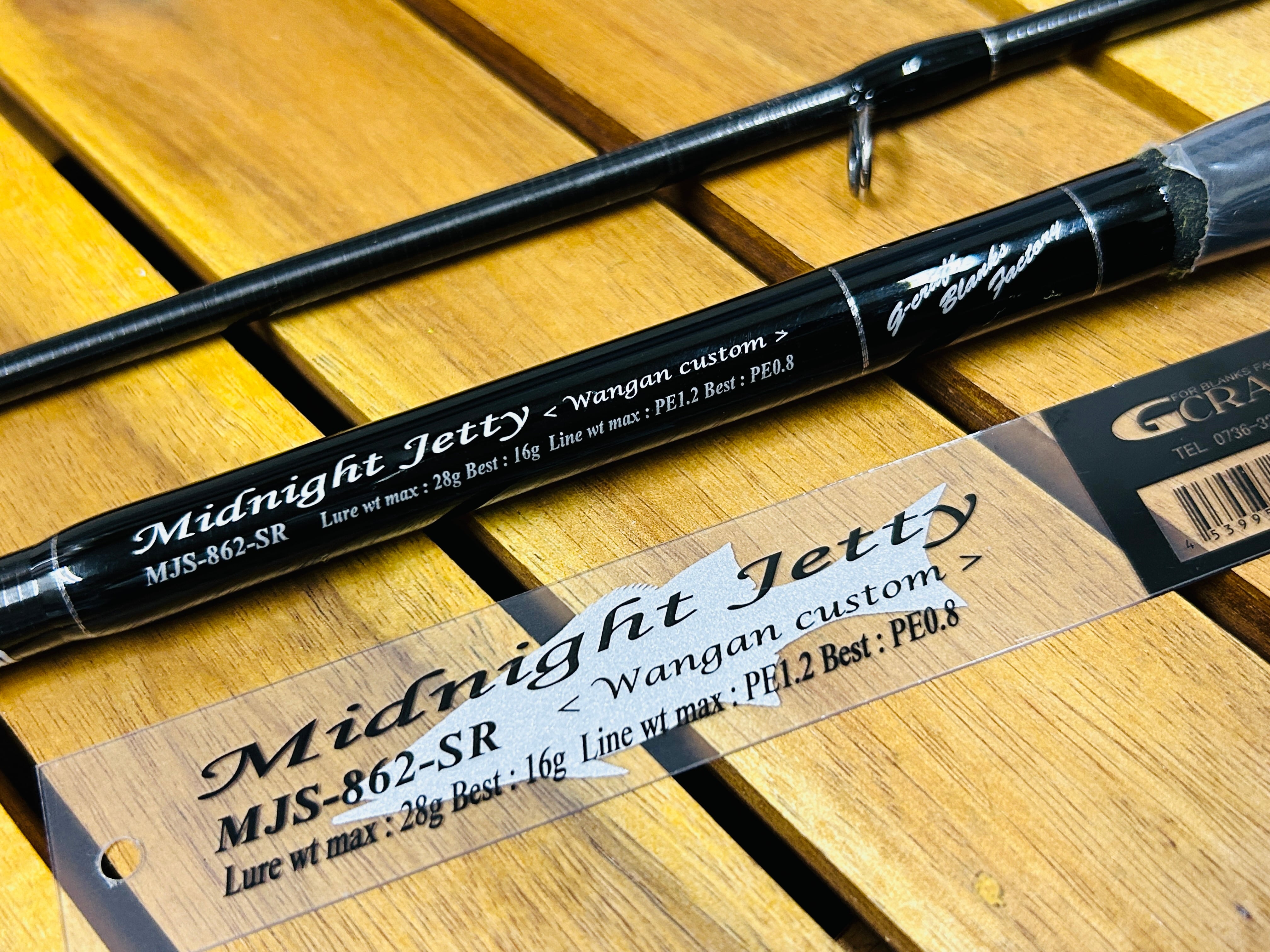 G-CRAFT SEVEN-SENSE SR Midnight Jetty MJS-862-SR | Fishing Tackle