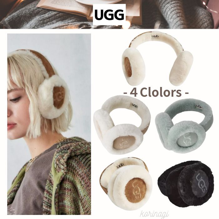 早い者勝ち】UGG 優しい肌触り シープスキンイヤーマフ (UGG