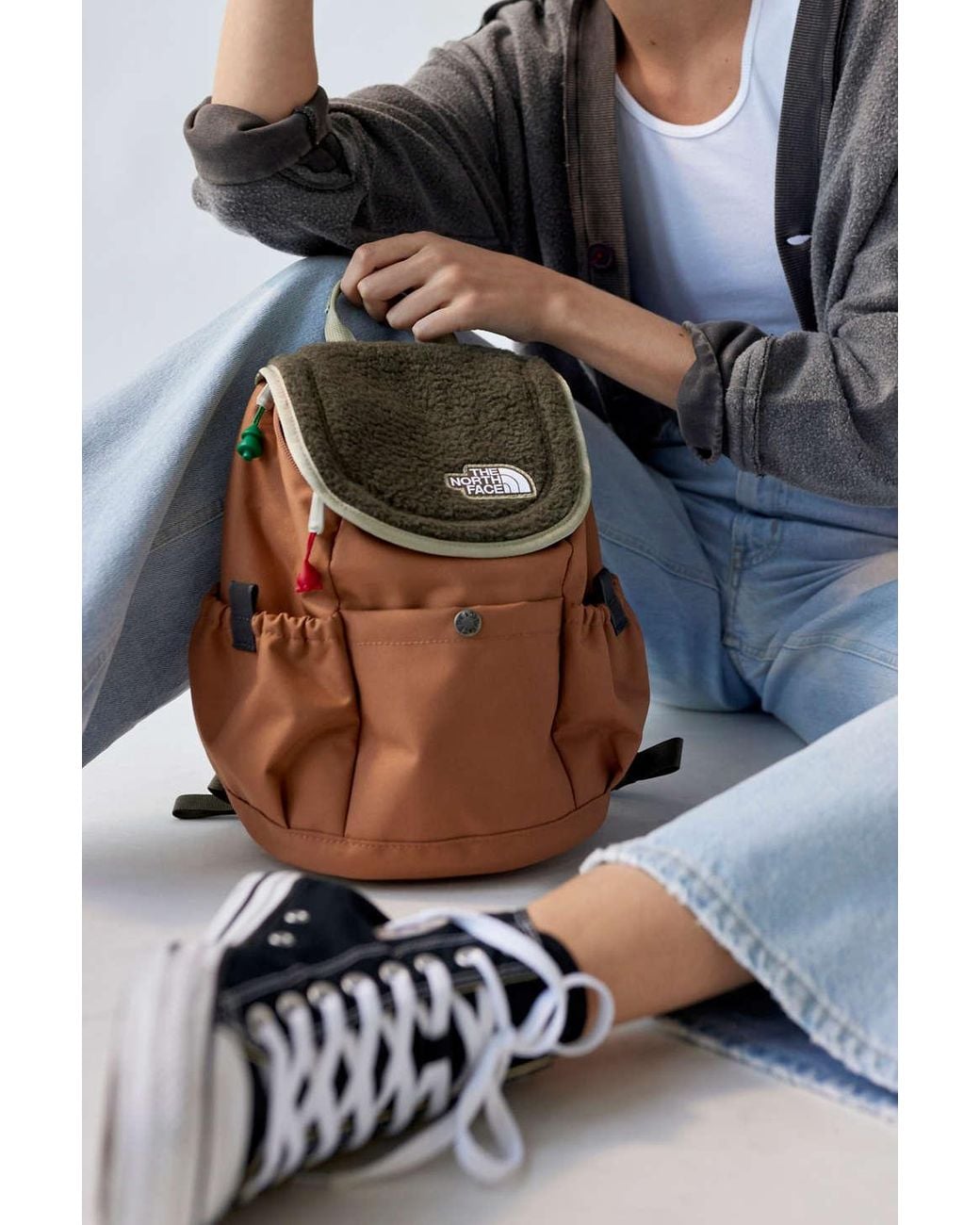 The North Face Youth Mini Explorer Backpack in Black | Lyst