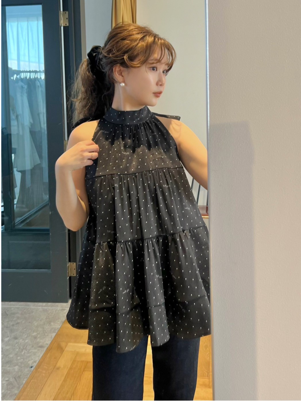 アメスリティアード2wayブラウス(シャツ・ブラウス)｜トップス｜LILY