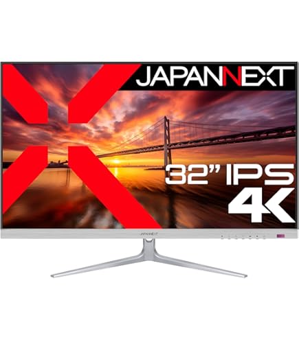 Amazon.co.jp: JAPANNEXT PCモニター JN-315V4KHDR-J ブラック ［31.5