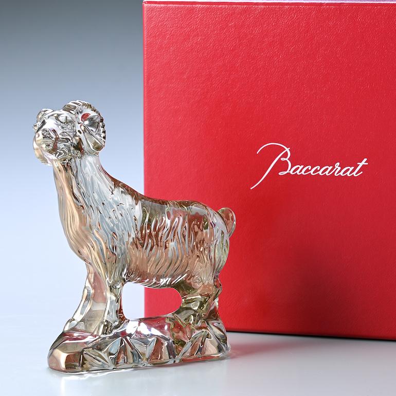 バカラ（Baccarat） クリスタルフィギュア ゾディアック 干支 未(羊