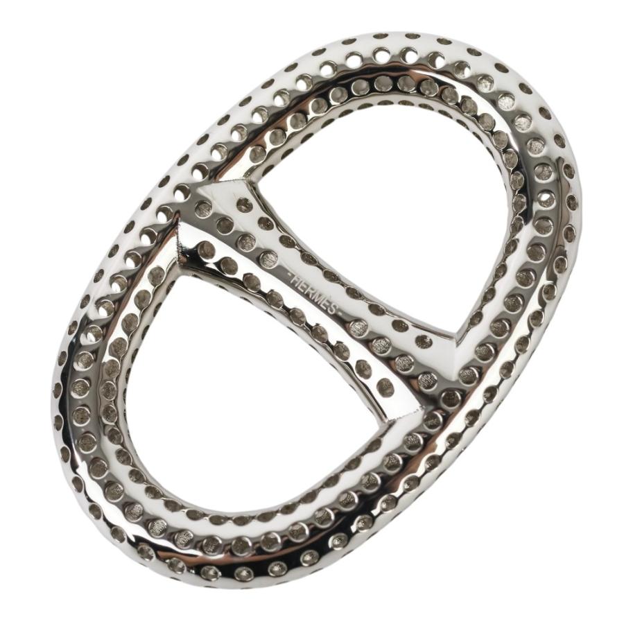 HERMES（エルメス） 美品 シェーヌダンクル ペルフォレ スカーフリング