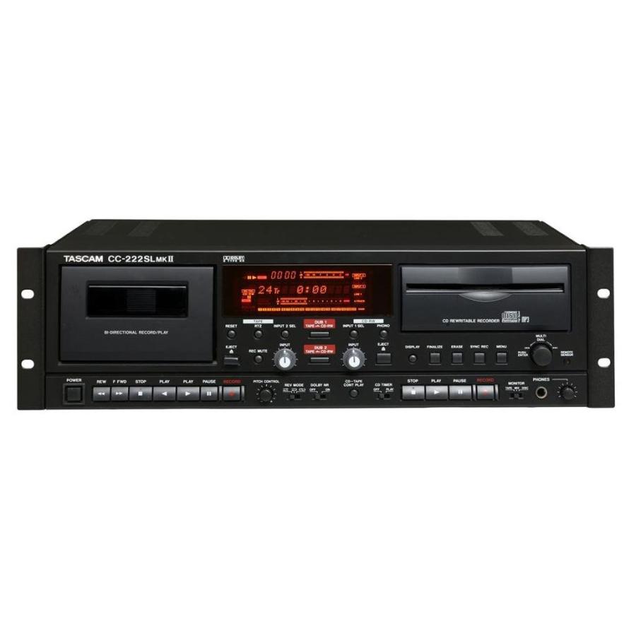 TASCAM CDレコーダー/カセットコンビネーションデッキ CC-222SLMK2