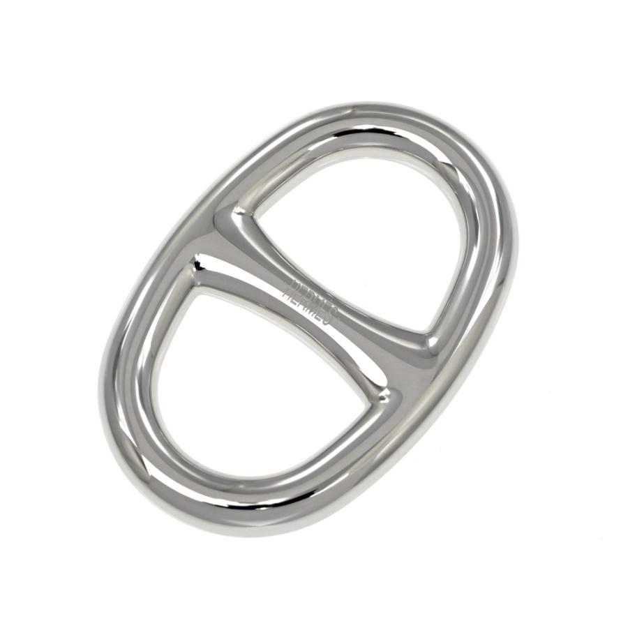 名東】エルメス スカーフリング シェーヌダンクル パーマブラス