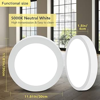 Amazon | w-lite LEDパネル壁天井ダウンライト、パネルランプマウント