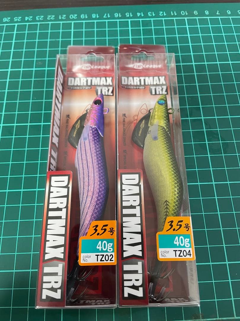 DARTMAX TRZ ルアー 40g 3.5号 2色セット ダートマックスtr マルキュー フィッシュリーグ ダートマックスTRZ3.5号 40g TZ02