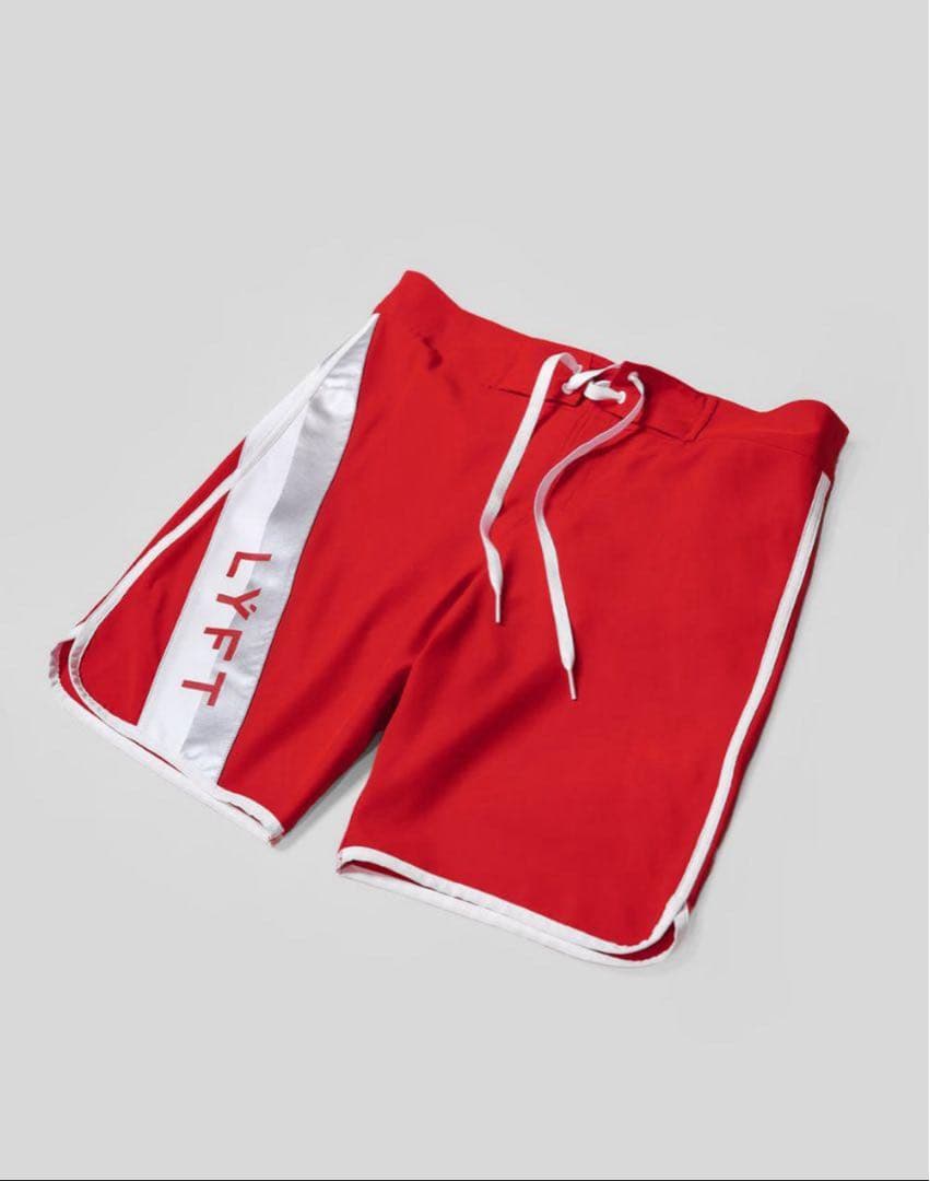 LYFT リフト STAGE SHORTS - RED サーフパンツ S LYFT GRADATION STAGE SHORTS - RED｜Yahoo!フリマ（旧PayPayフリマ）