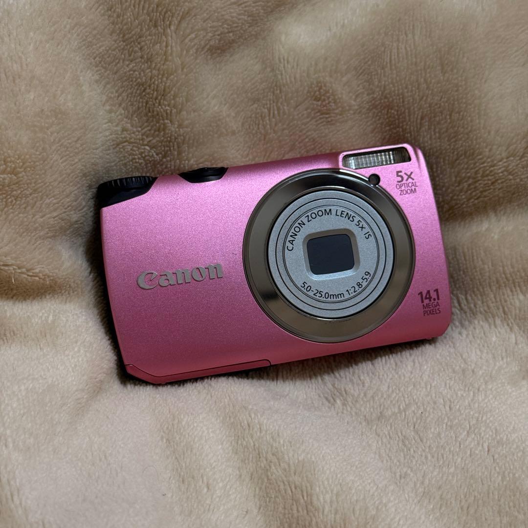極美品 Canon PowerShot A3200 IS デジカメ ピンク CANON PowerShot A3200 IS [ピンク] 価格比較 - 価格.com