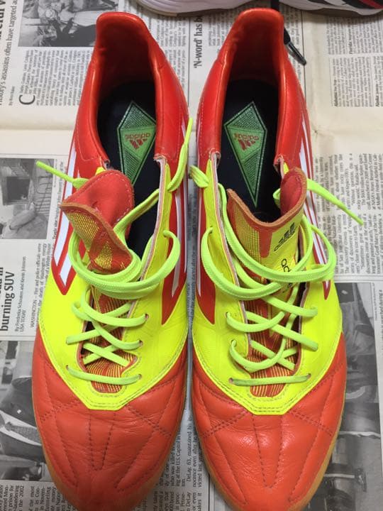 アディダス F50 adidas アディダス F50 ELITE FG(ホワイト×レッド×ブルー) NJR96