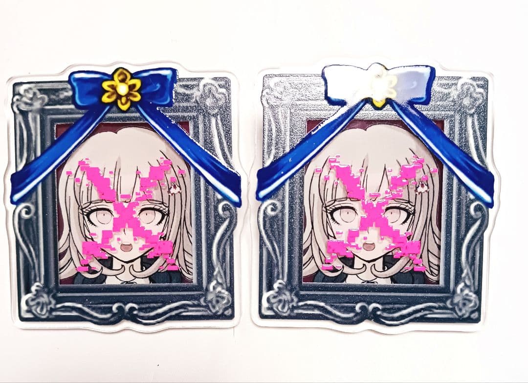 ダンガンロンパ 七海千秋 遺影アクリルバッジ 2023年ver. セット ダンガンロンパ3 The End of 希望ヶ峰学園 七海千秋 缶バッジ