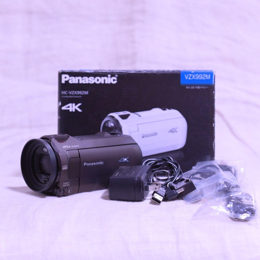 Panasonic 4K ビデオカメラ VXZ992M 本体 概要 デジタル4Kビデオカメラ HC-VX992MS | デジタルビデオカメラ